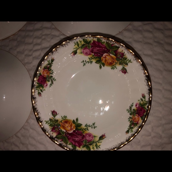 4 x Fruit Dish/Bowls Old Country Roses - Picture 5 of 11